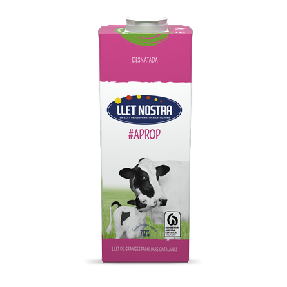 Llet Nostra desnatada bric 1L