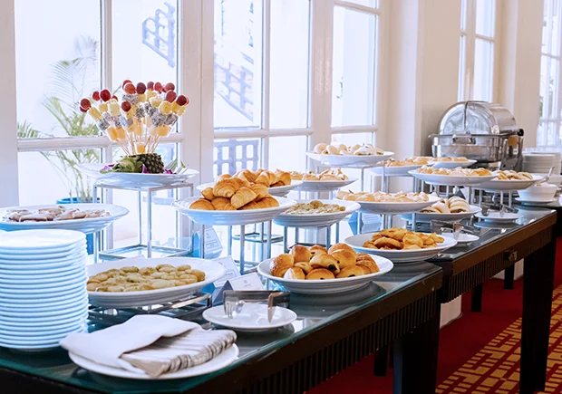 Buffet esmorzar hotel